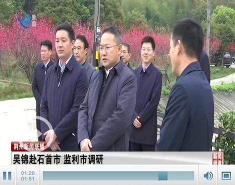 董浩 徐欢欢 蒋斌)3月19日至20日,市委书记吴锦赴石首市,监利市调研