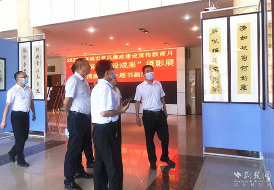 参观书画摄影展  吴湘瀛摄_副本.jpg