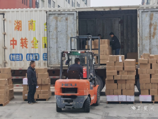赤壁高新区按下“开工键”全力冲刺“开门红”