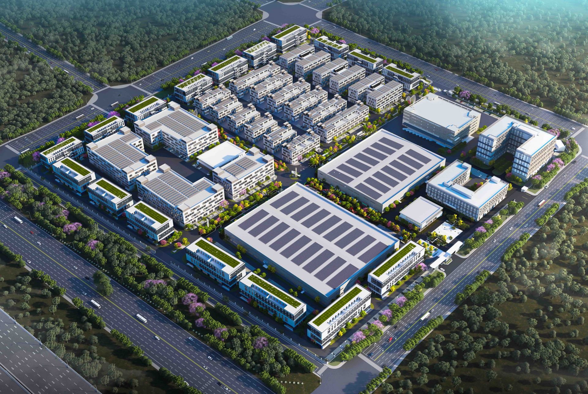 河南郑州（II阶段）的港口投资和太空工业公园建