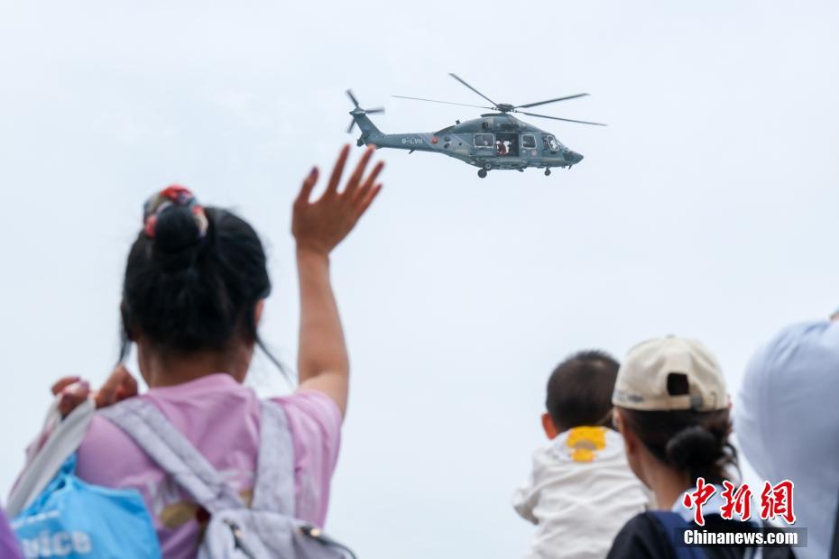 香港SAR SAR政府飞行服务团队正在举行开放日