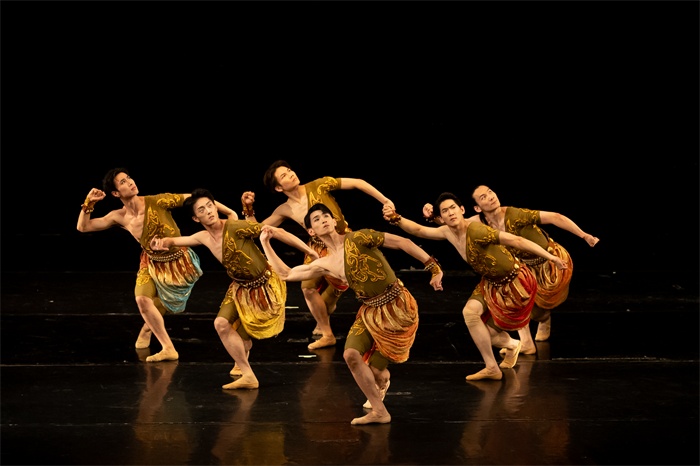 中国古典舞蹈表演“ Great Beaut”在Timi Sora是“欧