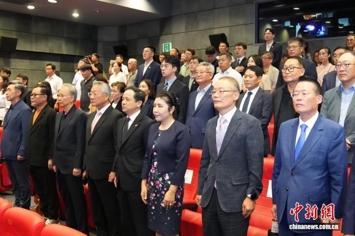 在首尔举行了一场纪念中国抵抗战争胜利80周年的