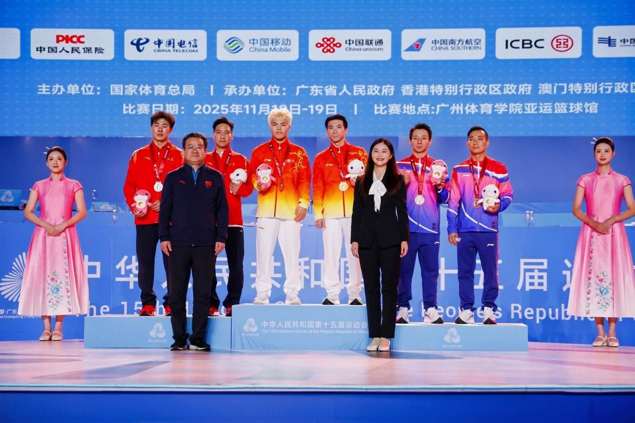 湖北选手王瑞苗在全运会上