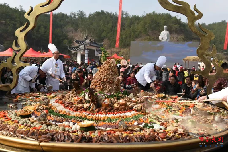 “千人吊锅宴+冰雪嘉年华”，罗田戴别山旅游度