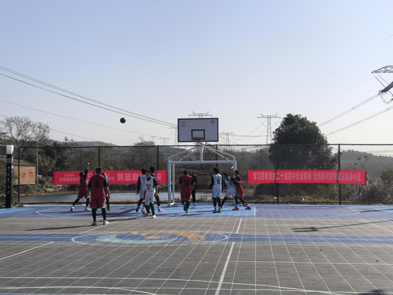 《太空队》VS《银河队》！大五房饭篮球赛开创农