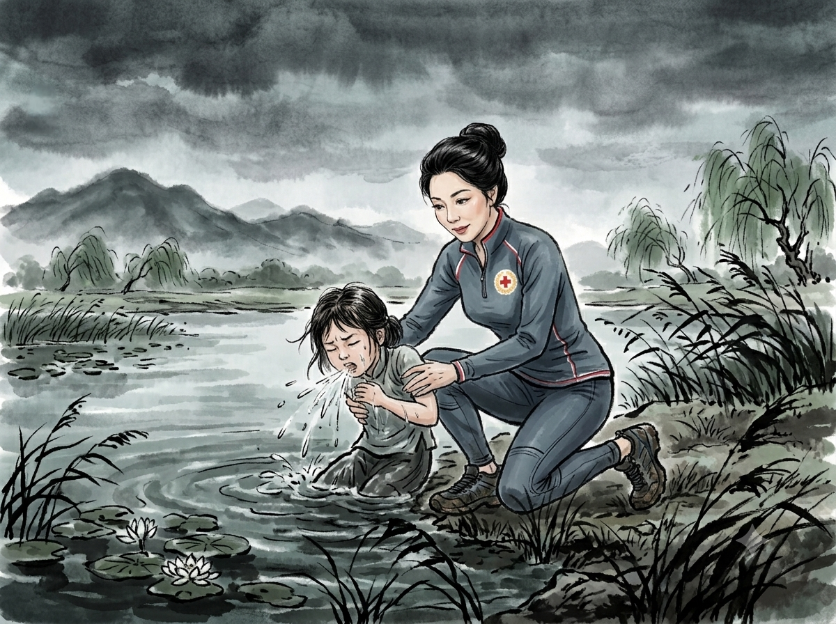 3 无论是河边还是池塘，只要见到有人需要帮助，定老师就伸出援手.png.png