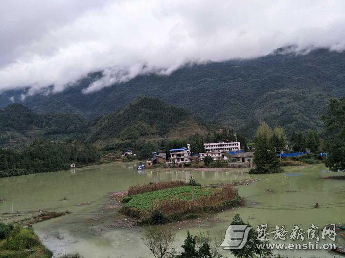 孤岛上的学校。