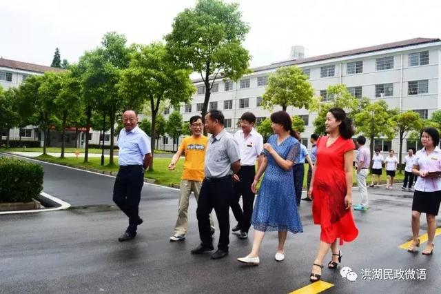 洪湖人大视察基层民政能力提升工作 为洪湖民政点赞
