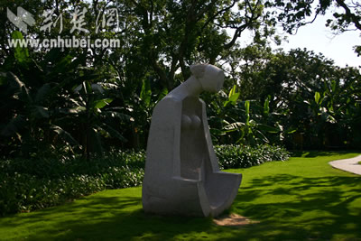 美丽的闽江公园雕塑(组图)