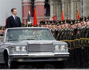 俄卫国战争胜利60周年:红场大阅兵纪实(组图)