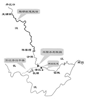 很快将变成一片热土:拟作为引江济汉进水口,浩浩长江从这里开始流向