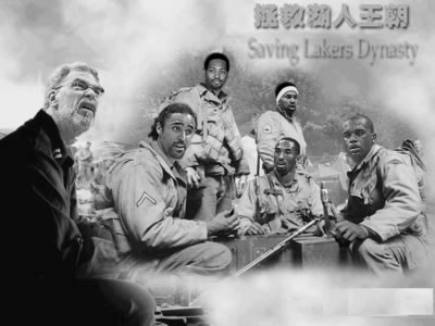 nba-湖人八连败走上公牛老路 谁来拯救大兵科