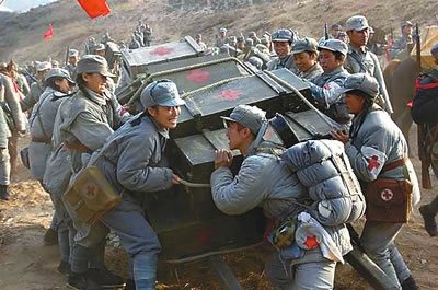 电视剧《八路军》热播(图)