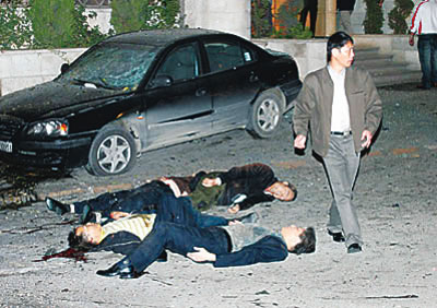 中国国防大学三人喋血约旦爆炸(图)