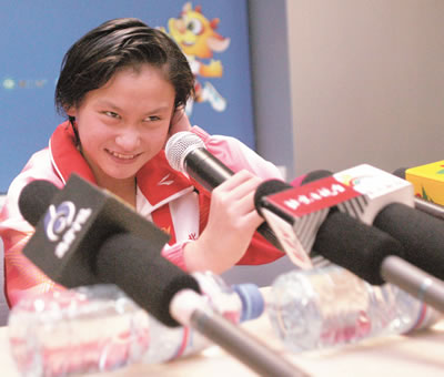 袁培琳重生的跳水精灵(图)