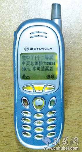 手机投注中了20万 疑为骗局险些弃权(图)