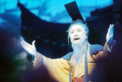 演员观众为百年越剧祝寿 台下戏迷云集掌声四起(图)