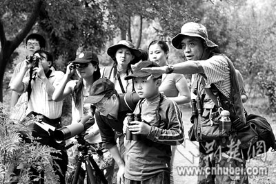 [图文]鸟类科普知识讲座走进植物园