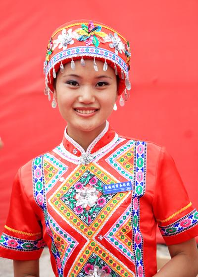 土家阿哥与阿妹―摆手节靓丽风景线组图