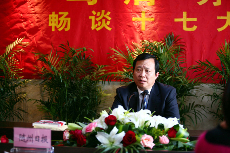十七大代表市委书记马清明畅谈十七大