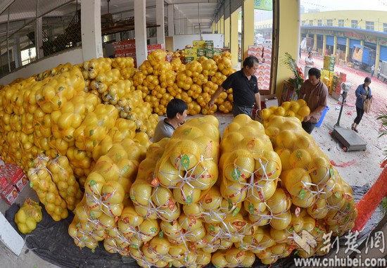 华中地区再添一大型专业市场 湖北光霞果批开