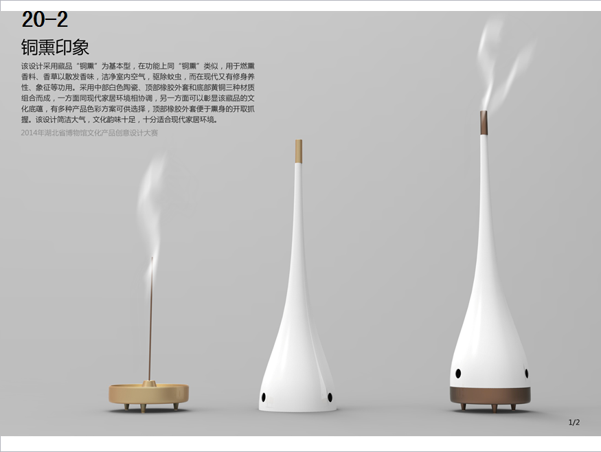 湖北省博物馆第二届文化产品创意大赛获奖作品