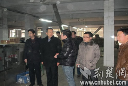 湖北省襄阳市襄城区领导新春走访慰问古隆中演