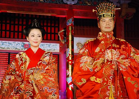 日本冲绳再现琉球王朝时代恭迎中国册封使仪式