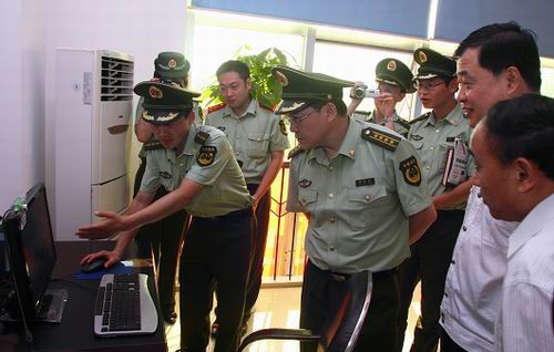 湖北省消防总队和谐警营文化周现场观摩会成