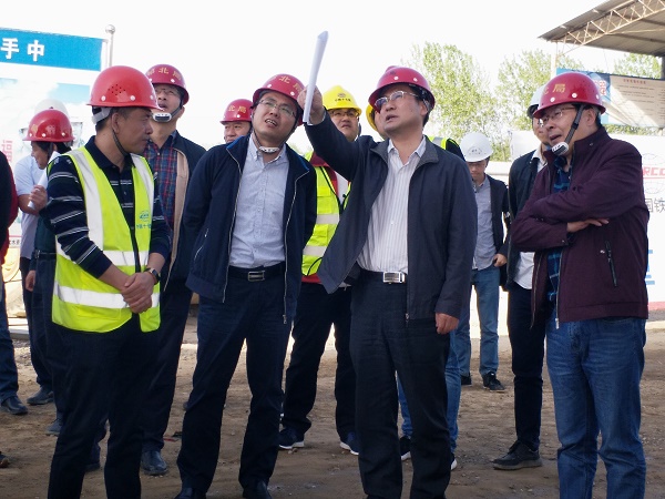 省水利厅检查组检查鄂北工程防汛准备工作