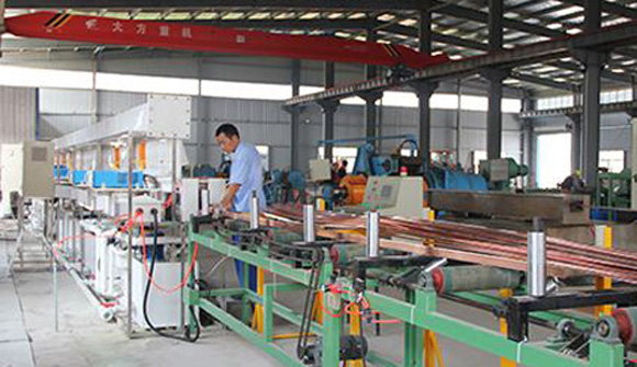 �߳����´�ͭ���������乤�����ڽ�ͭ�Ŷ���