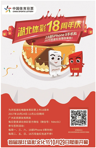 湖北电脑体育彩票上市18周年大发活动圆满落