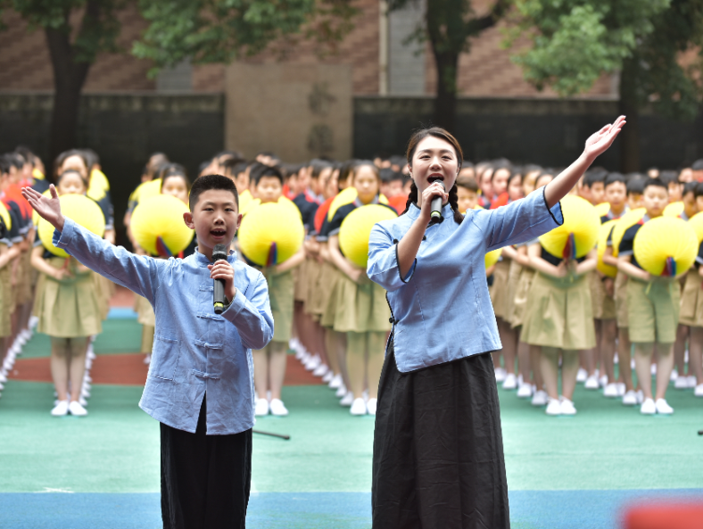 点燃党史学习热情 江汉区26所小学师生同唱一首歌