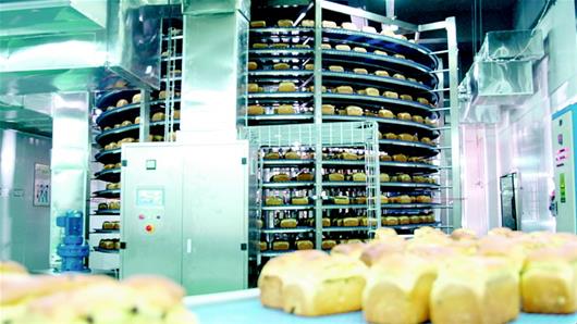 武汉仟吉面包"后厨"智能化 机制面包效率提升90倍