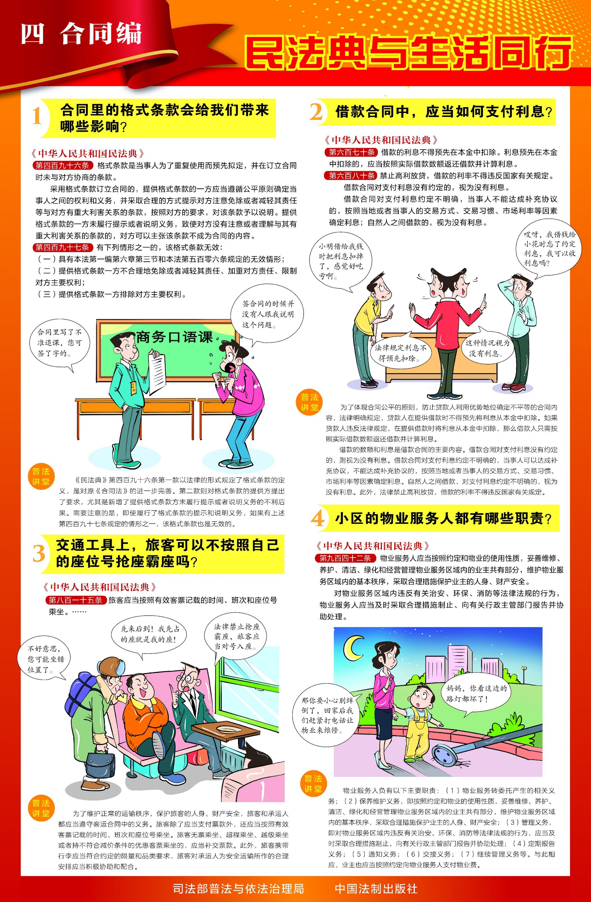 民法典宣传挂图