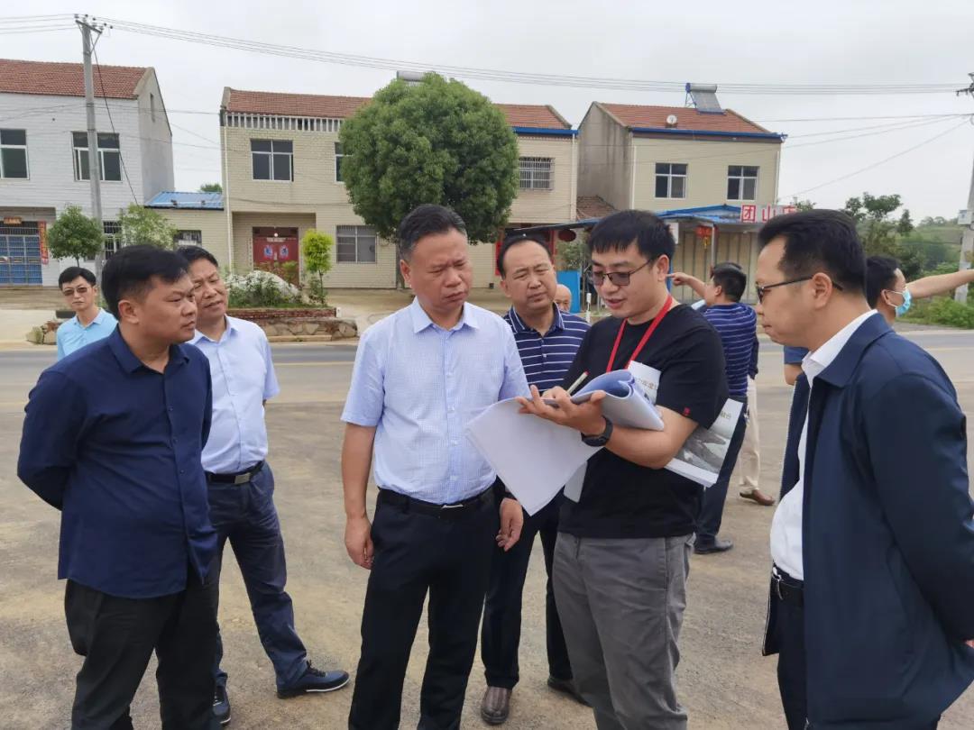 安陆市市长调研督导安赵线路长制示范线创建工作