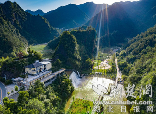 黄土村长河湾景区.通讯员供图