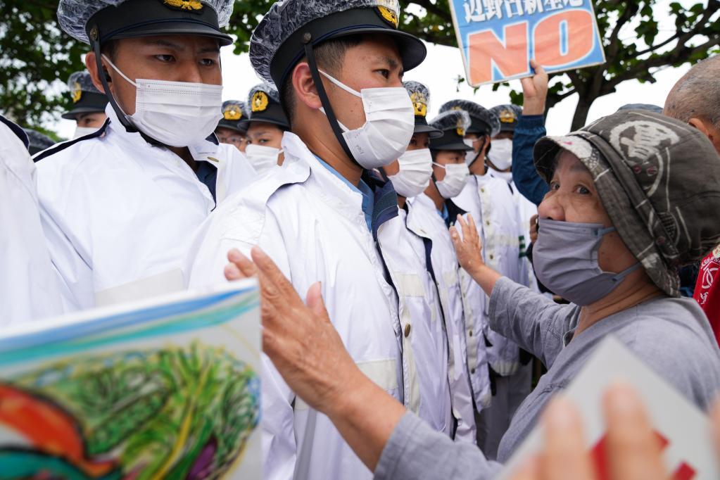 全球连线苦美久矣日本民众抗议美军基地是赶不走的梦魇