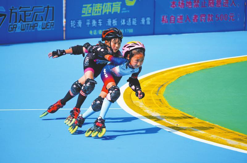 随州市青少年儿童轮滑锦标赛落下帷幕