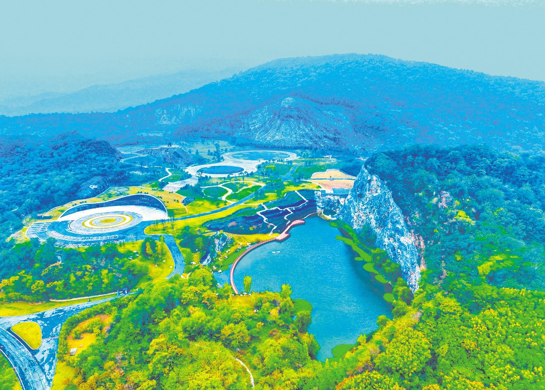 襄阳岘山复绿成景-荆楚网-湖北日报网