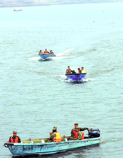 黄河小浪底库区游船沉没 1人死亡43人失踪(图)