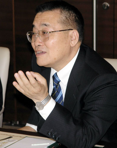 安徽省省长王金山接受湖南卫视采访(图)