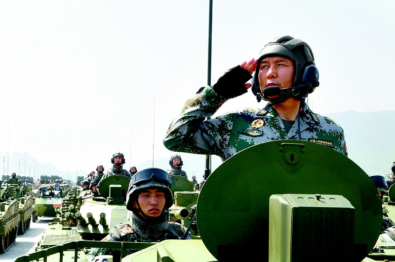 图文:孝感籍大校盛运来填《满江红》抒豪情