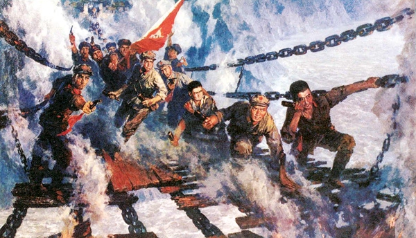 长征出发时是悲怆的,谁也不知道战略转移落脚点在哪里,何时才能结束