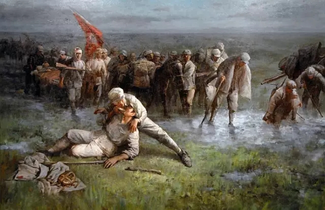 "没有理想,不用说万里长征,红军连一千里都走不了.