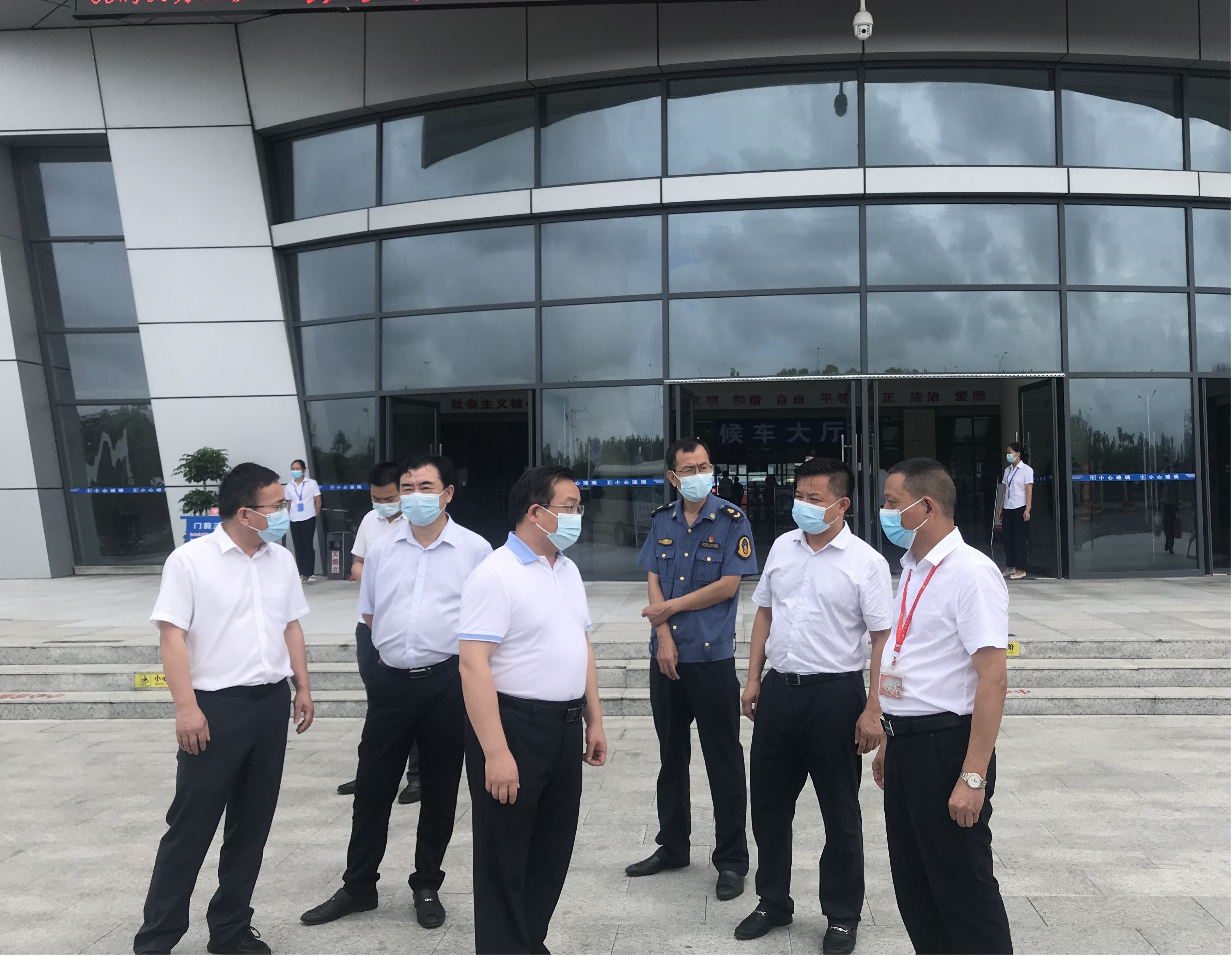 新洲区区长刘润长专题调研交通运输工作