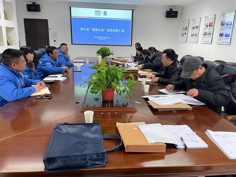 宜城市积极推进湖北省健康企业创建工作